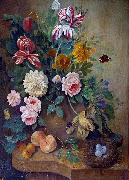 Still life with flowers unknow artist